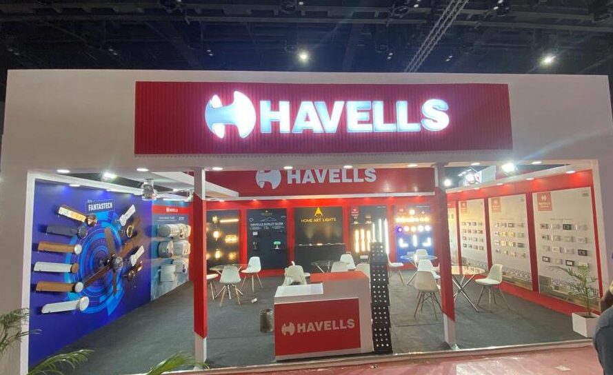 Havells stall designed by impart